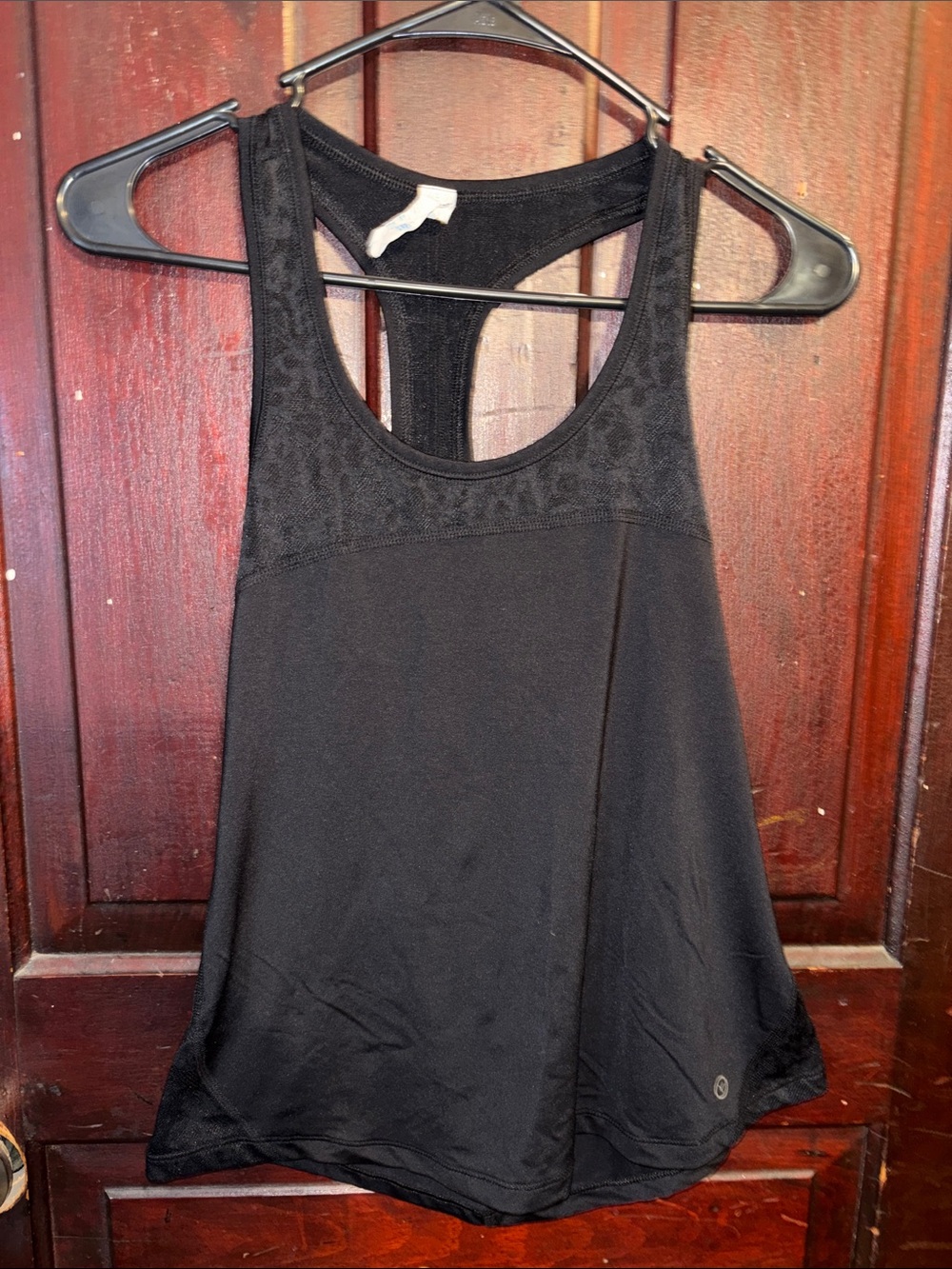 American Eagle Outfitters Black Racerback Tank Top